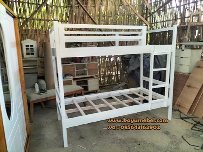 Custom dipan susun kayu murah berkualitas
