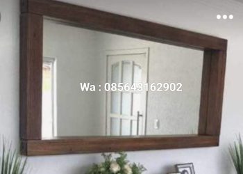 Bingkai Cermin Minimalis Dari Kayu