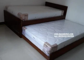 Tempat tidur anak sorong minimalis